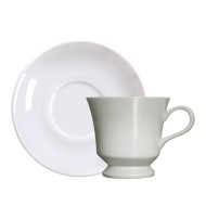 Xicara 80ml Para Café Capri Com Pires Porcelana Germer